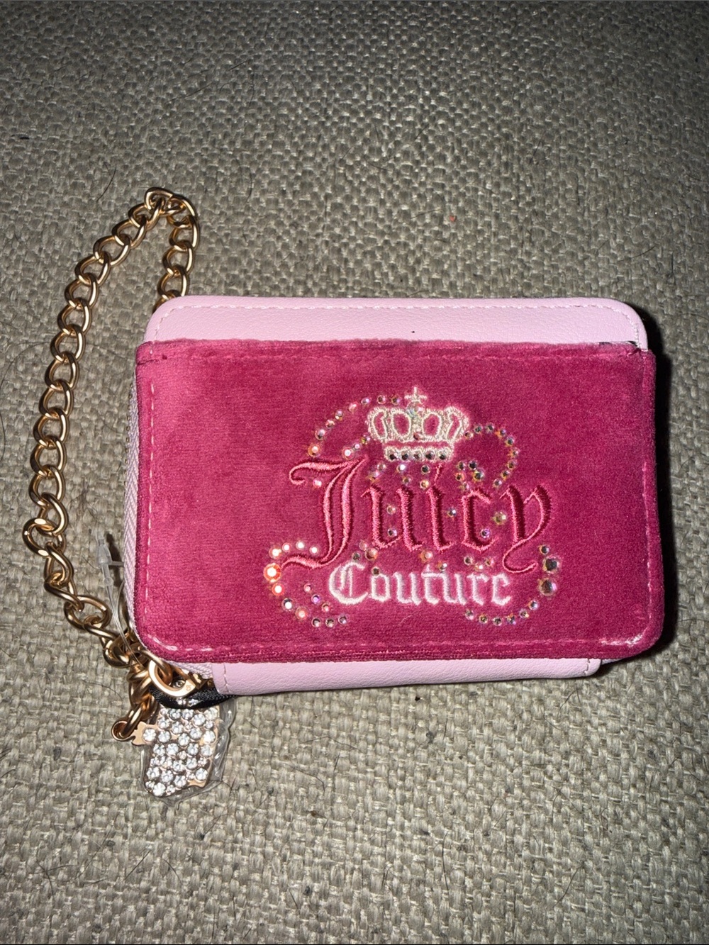 Juicy Couture Dream Juicy Square wallet in Raspberry Tart